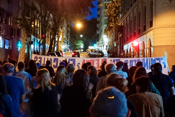 En Montevideo hubo una energica solidaridad 2