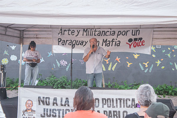 Arte y militancia por un Paraguay libre de mafia 3