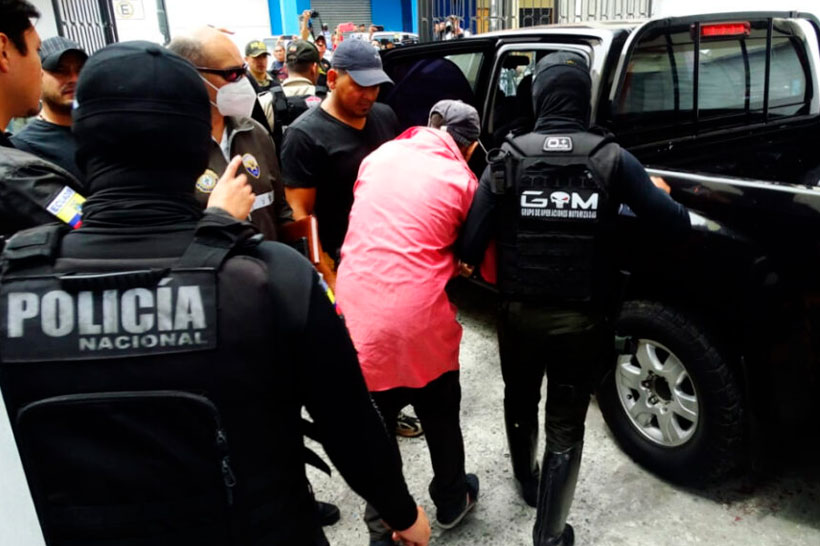 ECUADOR VIOLENTO TRAS EL ASESINATO DEL FISCAL EDGAR ESCOBAR: CAPTURAN A PRESUNTOS SICARIOS