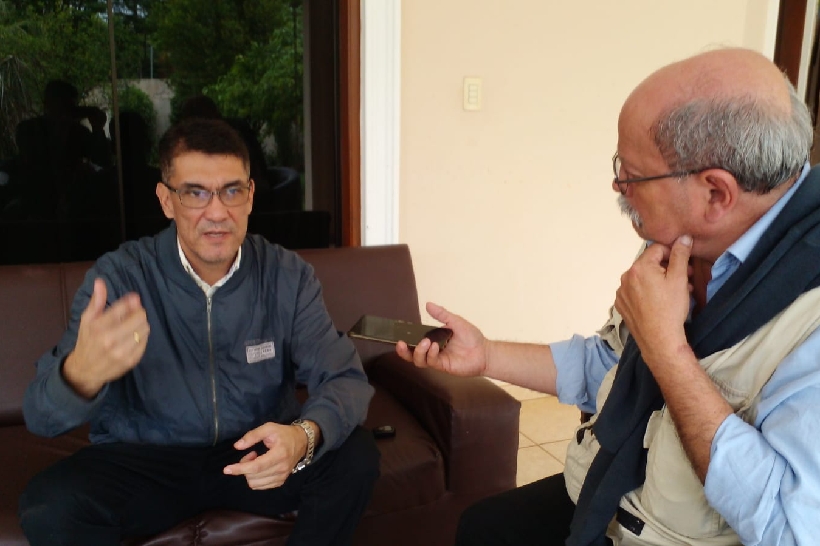 Ronald Acevedo en entrevista con Georges Almendras octubre 2021