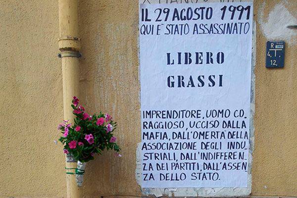 Libero Grassi asesinado no fue solo la mafia 2